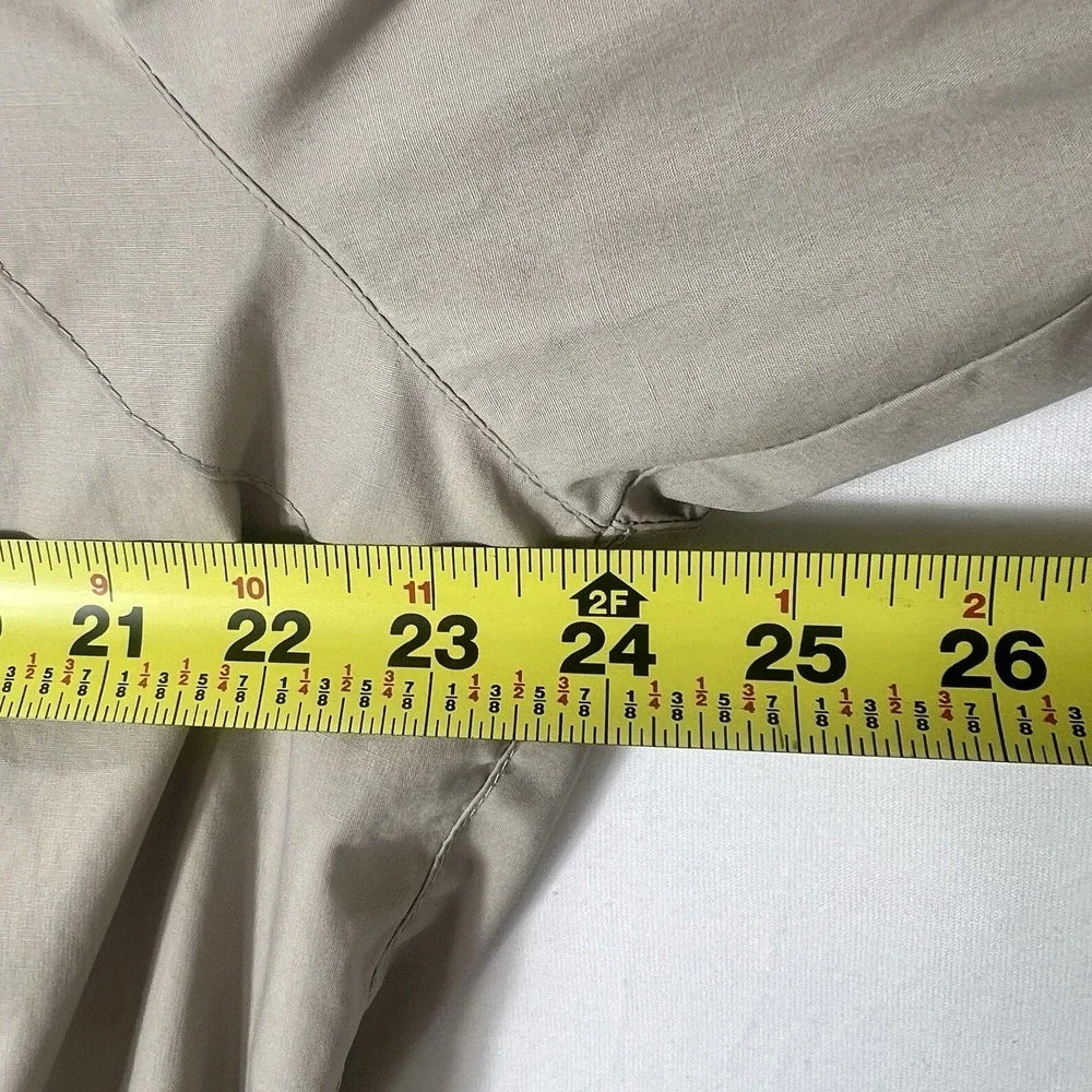 Vintage Members Only Tan Windbreaker Jacket Made in Korea 90s Mens 46